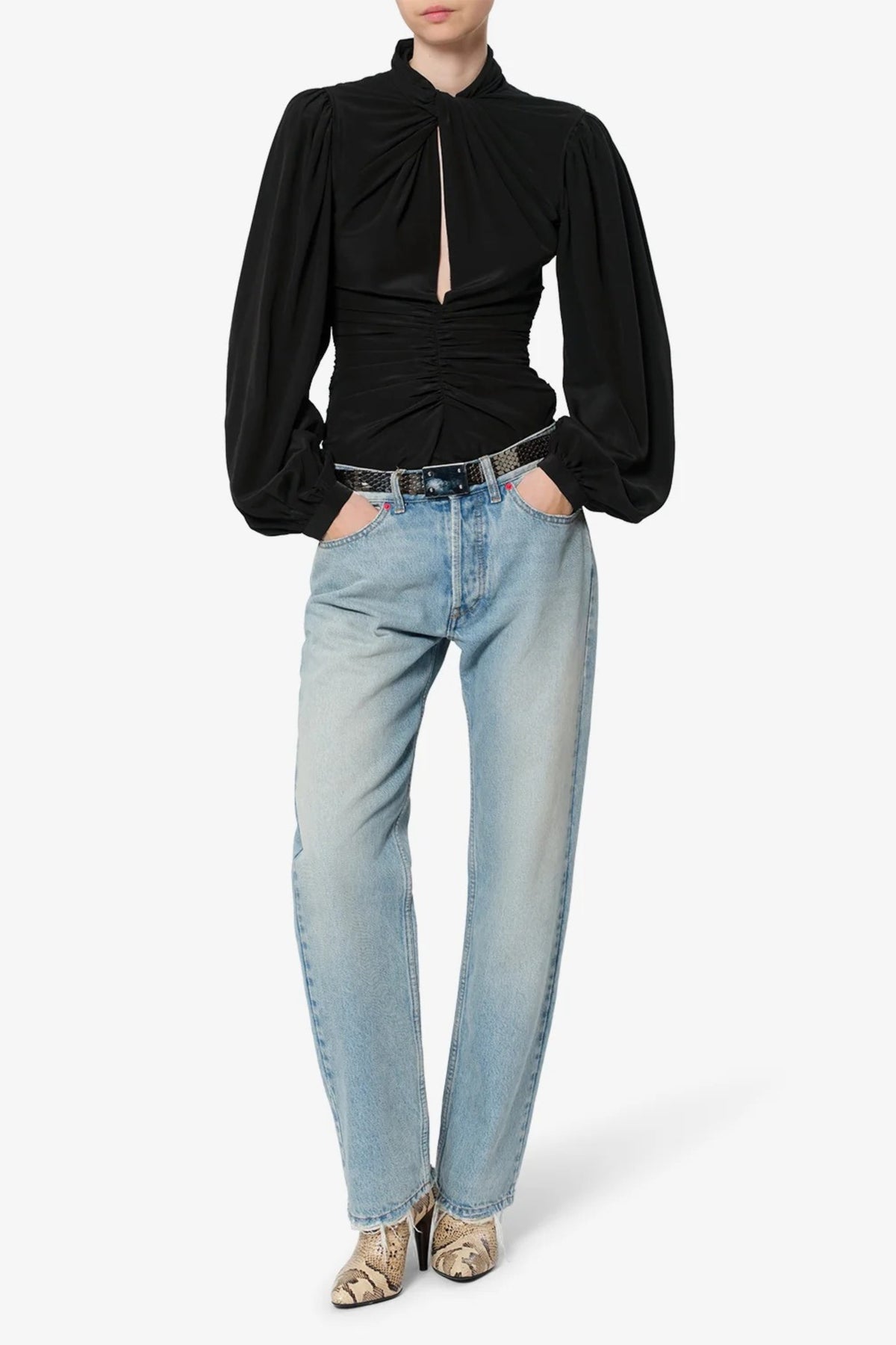 Bluse Depsona in Schwarz Isabel Marant