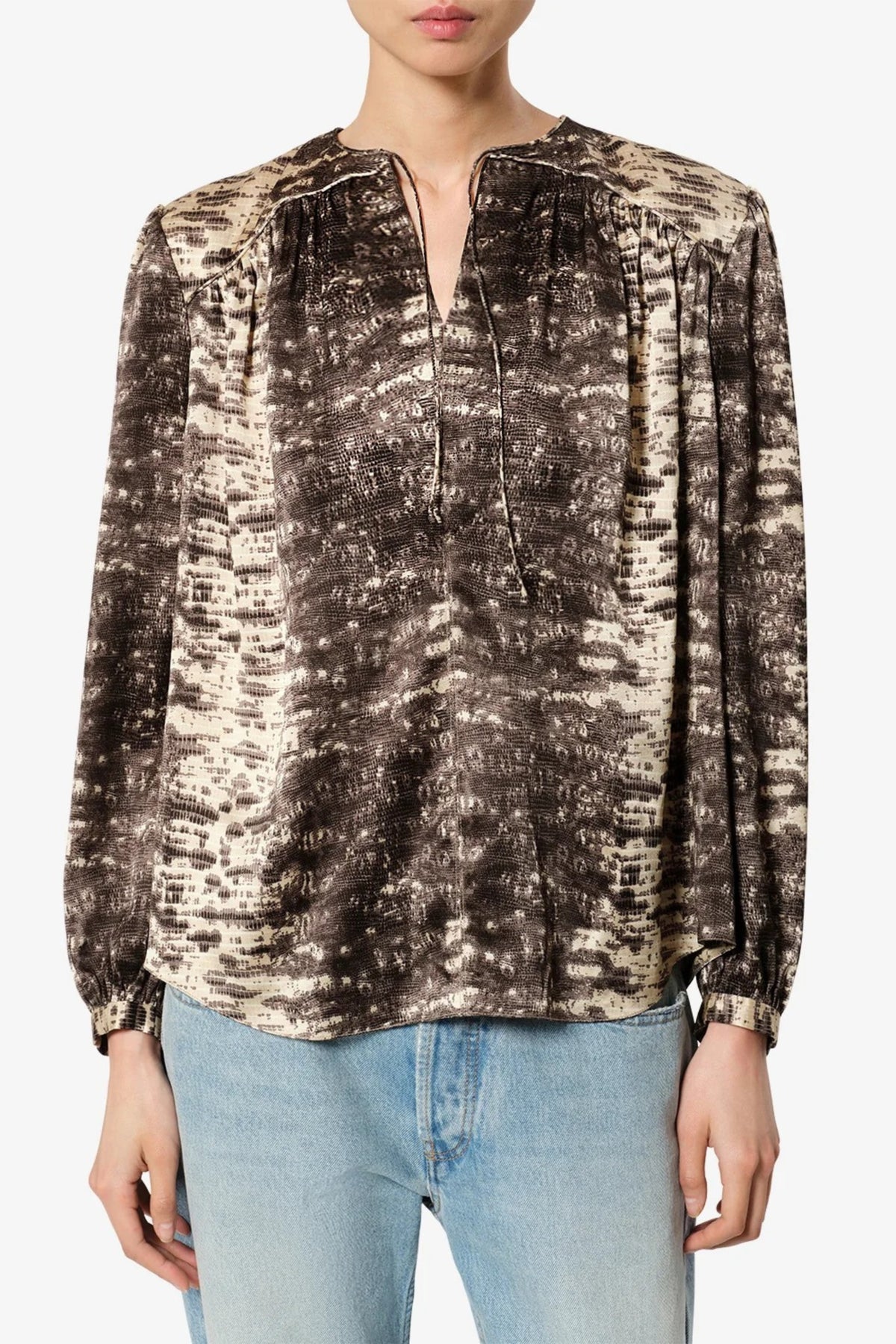 Bluse Laraya in Beige Isabel Marant
