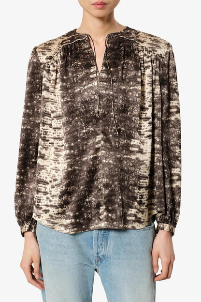Bluse Laraya in Beige Isabel Marant
