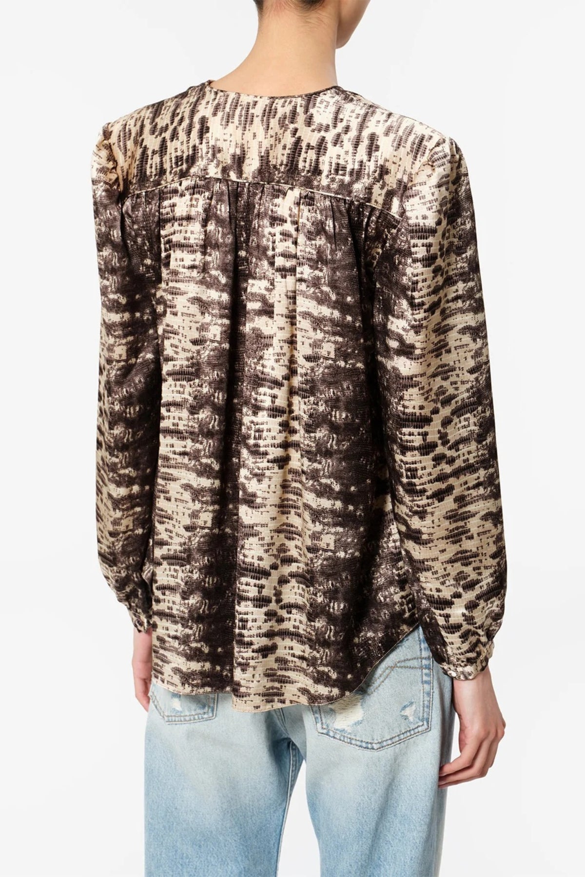 Bluse Laraya in Beige Isabel Marant