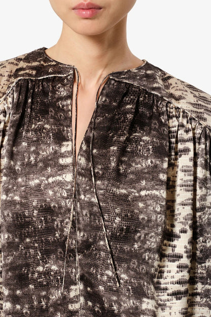 Bluse Laraya in Beige Isabel Marant