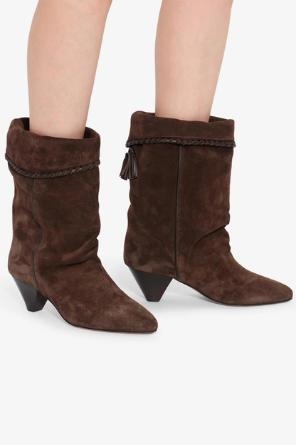 Boots Dalby in Chocolate Isabel Marant
