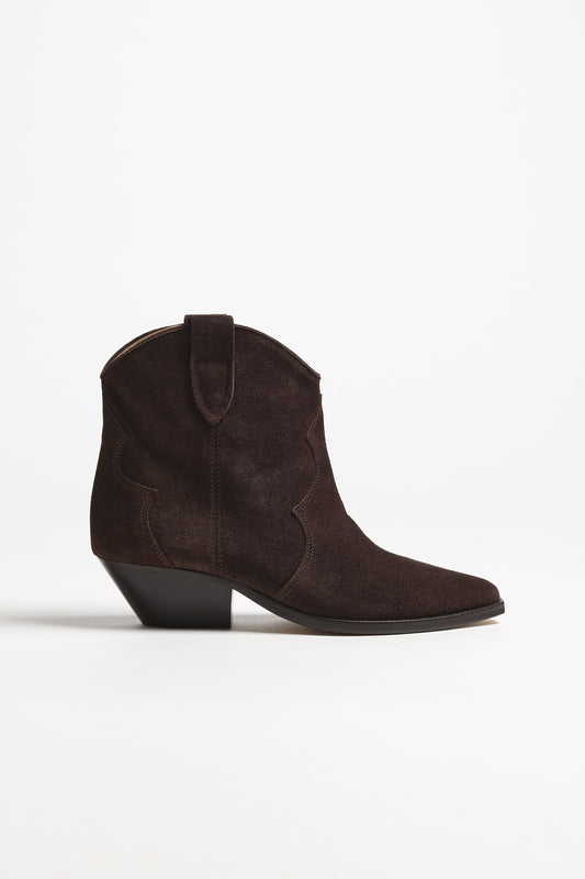 Boots Dewina in Chocolate Isabel Marant