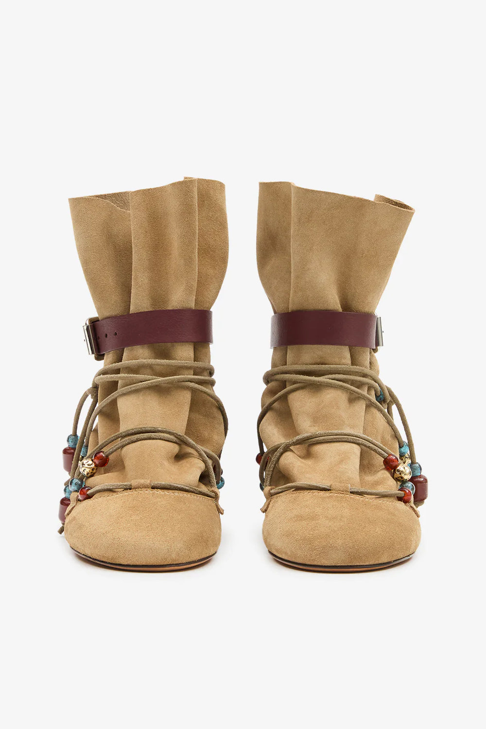 Letiz Boots in Taupe by Isabel Marant - Anita Hass