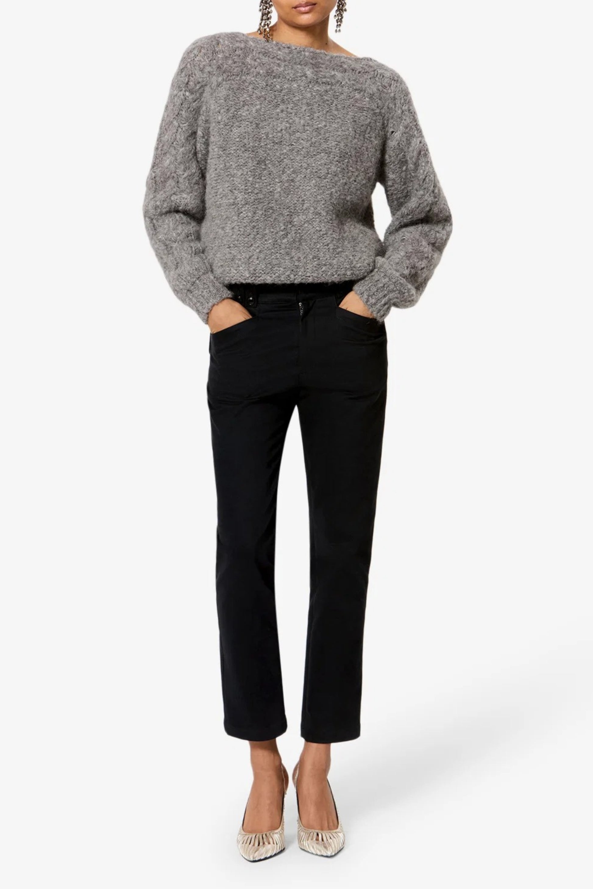 Hose Birdy in Schwarz Isabel Marant