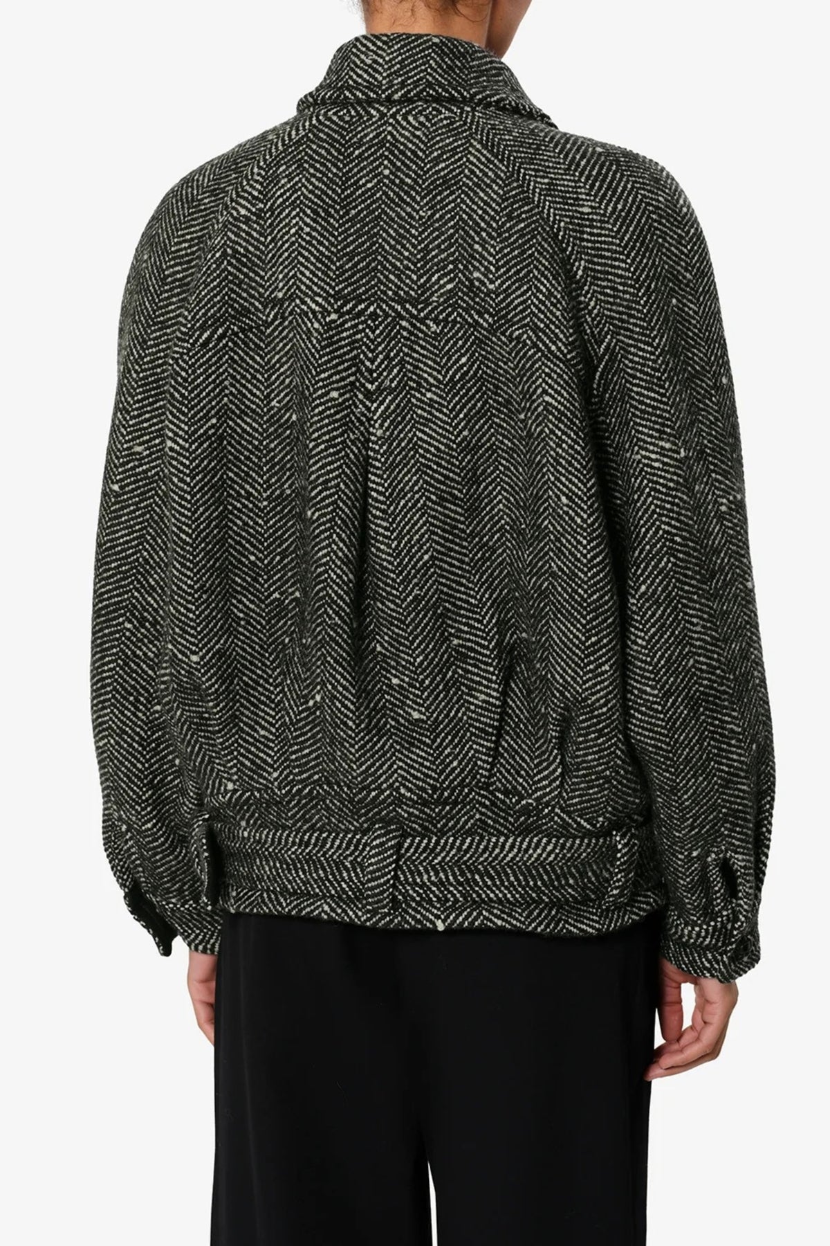 Jacke Elvane in Ecru/Schwarz Isabel Marant
