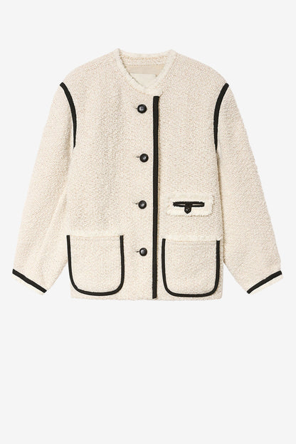Maylin Jacket in Ecru by Isabel Marant - Anita Hass