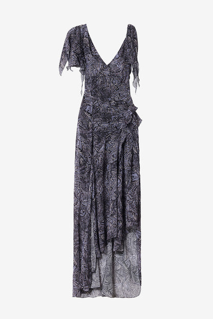 Tylena Dress in Faded Night by Isabel Marant - Anita Hass