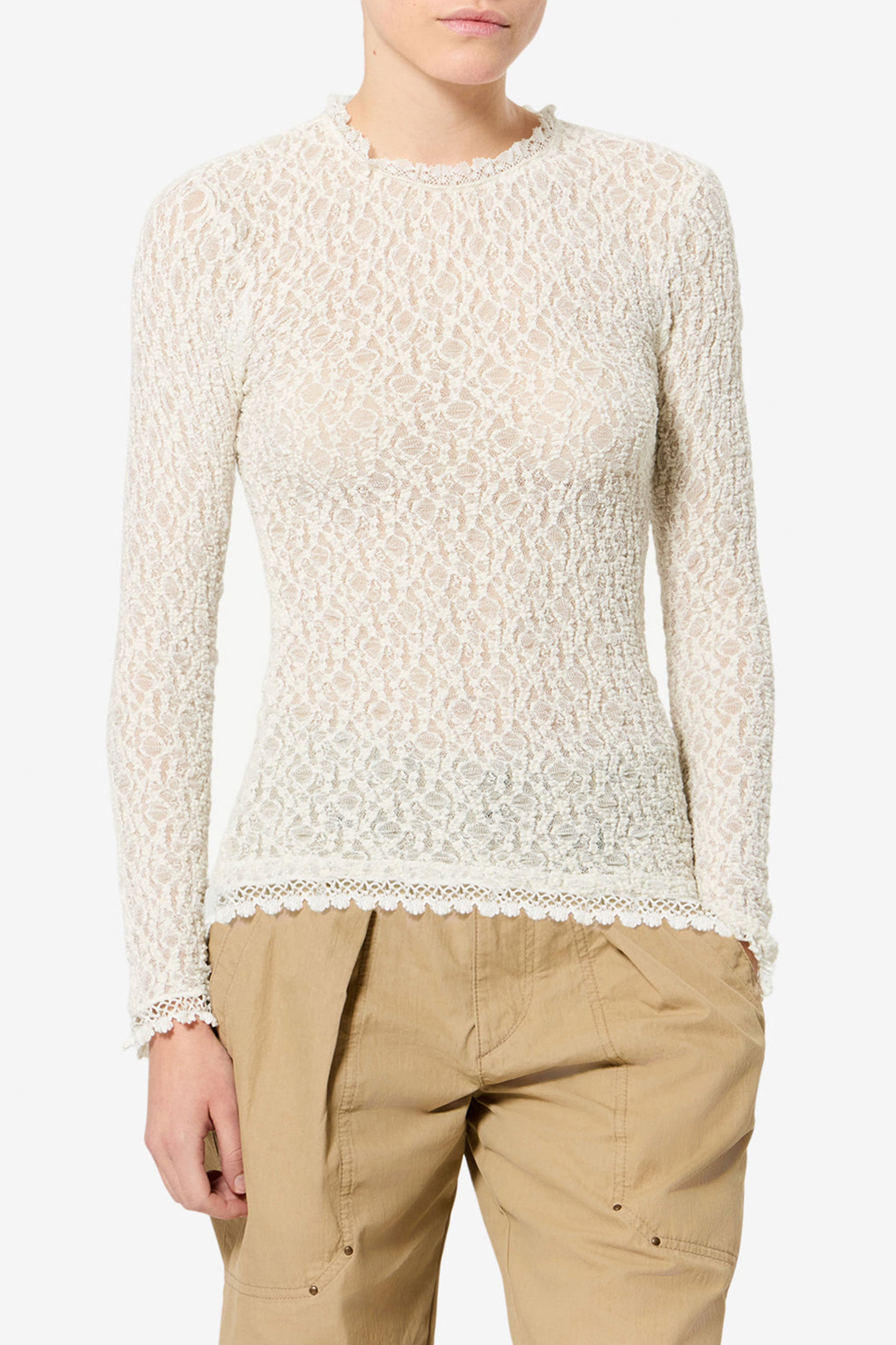 Longsleeve Brany in Weiß Isabel Marant