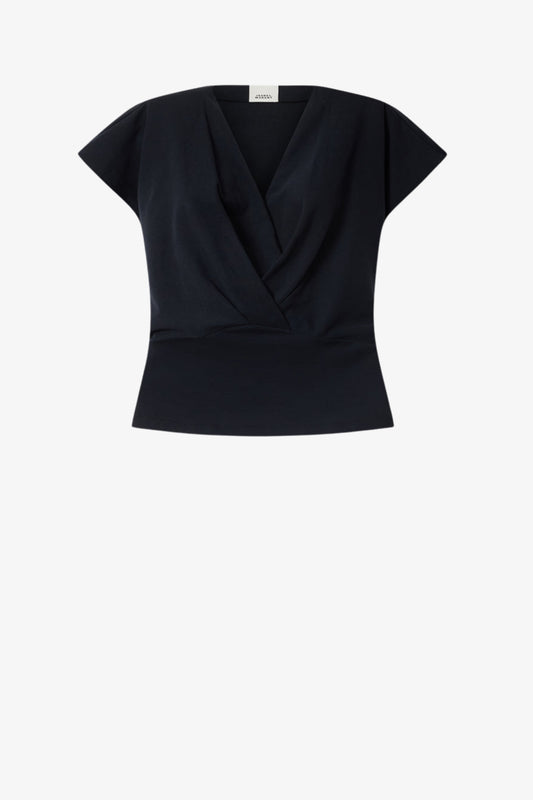 T-Shirt Nadrine in Schwarz Isabel Marant