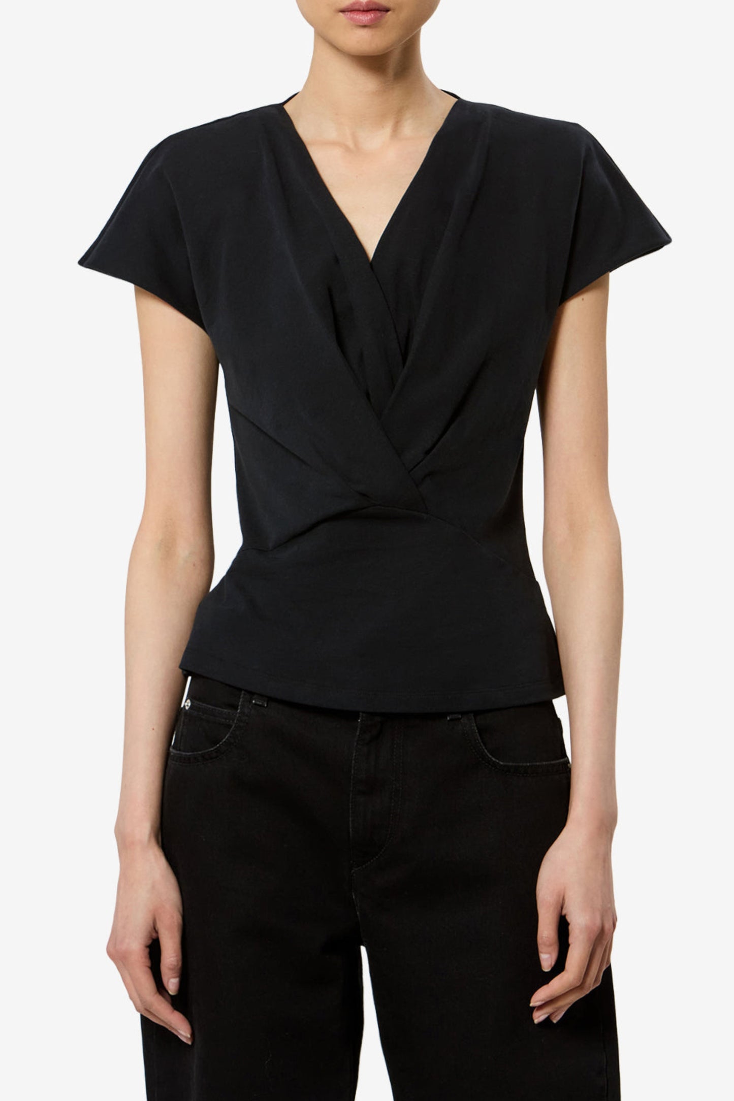 T-Shirt Nadrine in Schwarz Isabel Marant