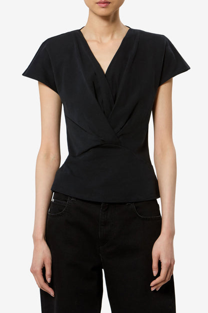 T-Shirt Nadrine in Schwarz Isabel Marant