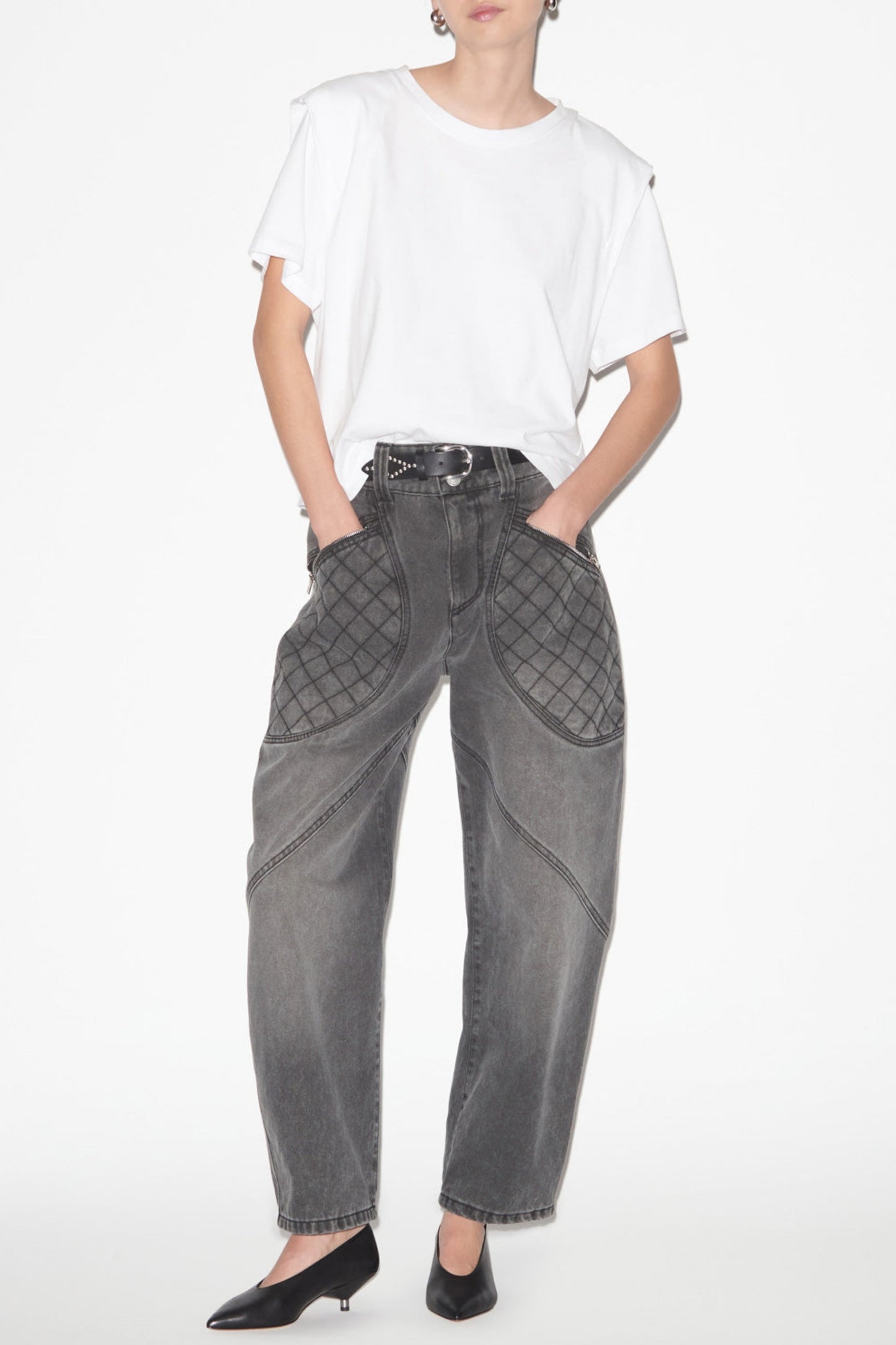 T-Shirt Zelitos in Weiß Isabel Marant