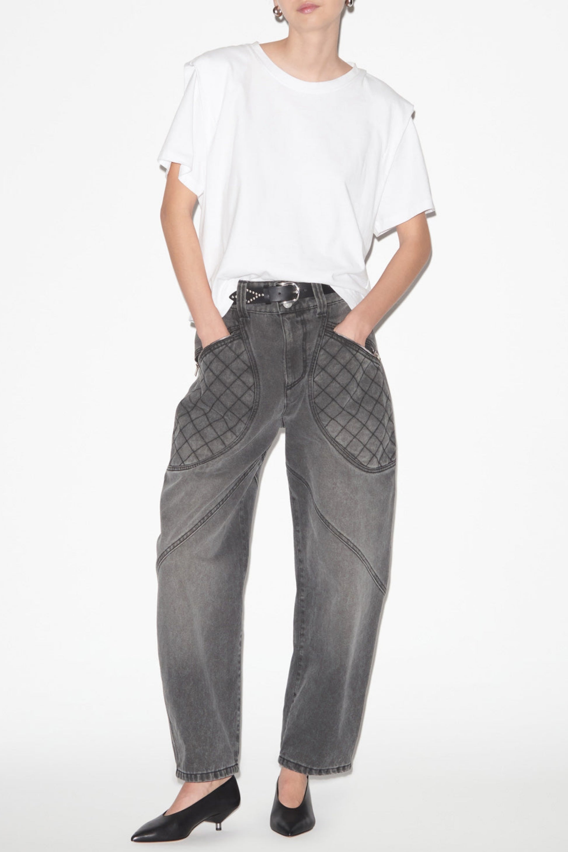 T-Shirt Zelitos in Weiß Isabel Marant