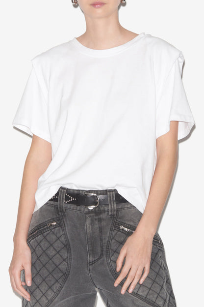 T-Shirt Zelitos in Weiß Isabel Marant
