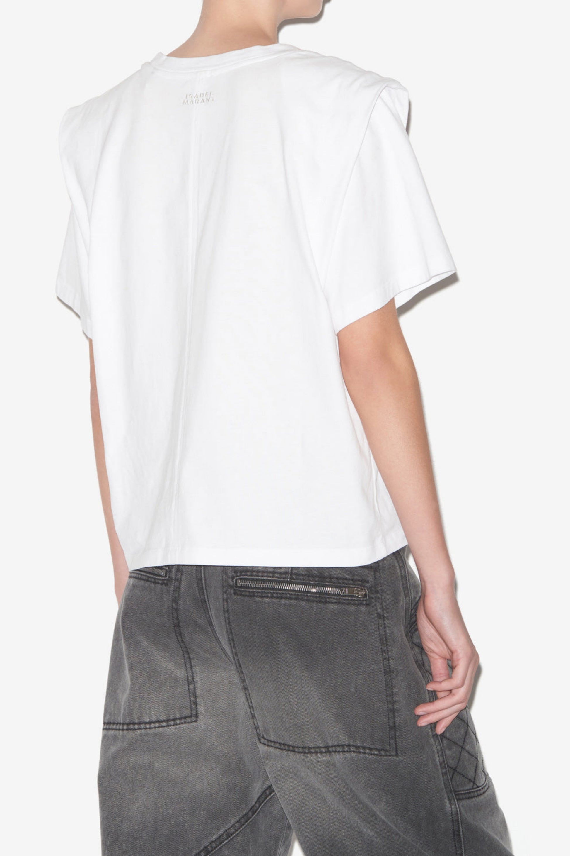T-Shirt Zelitos in Weiß Isabel Marant