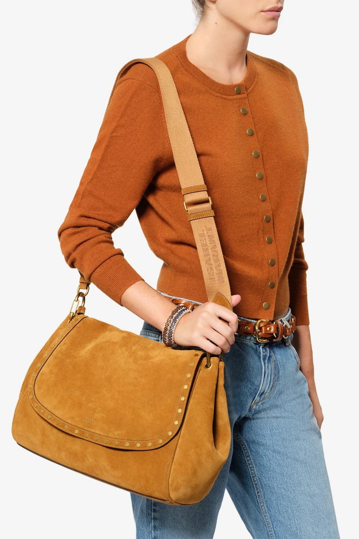 Tasche Chany XL in Cognac Isabel Marant