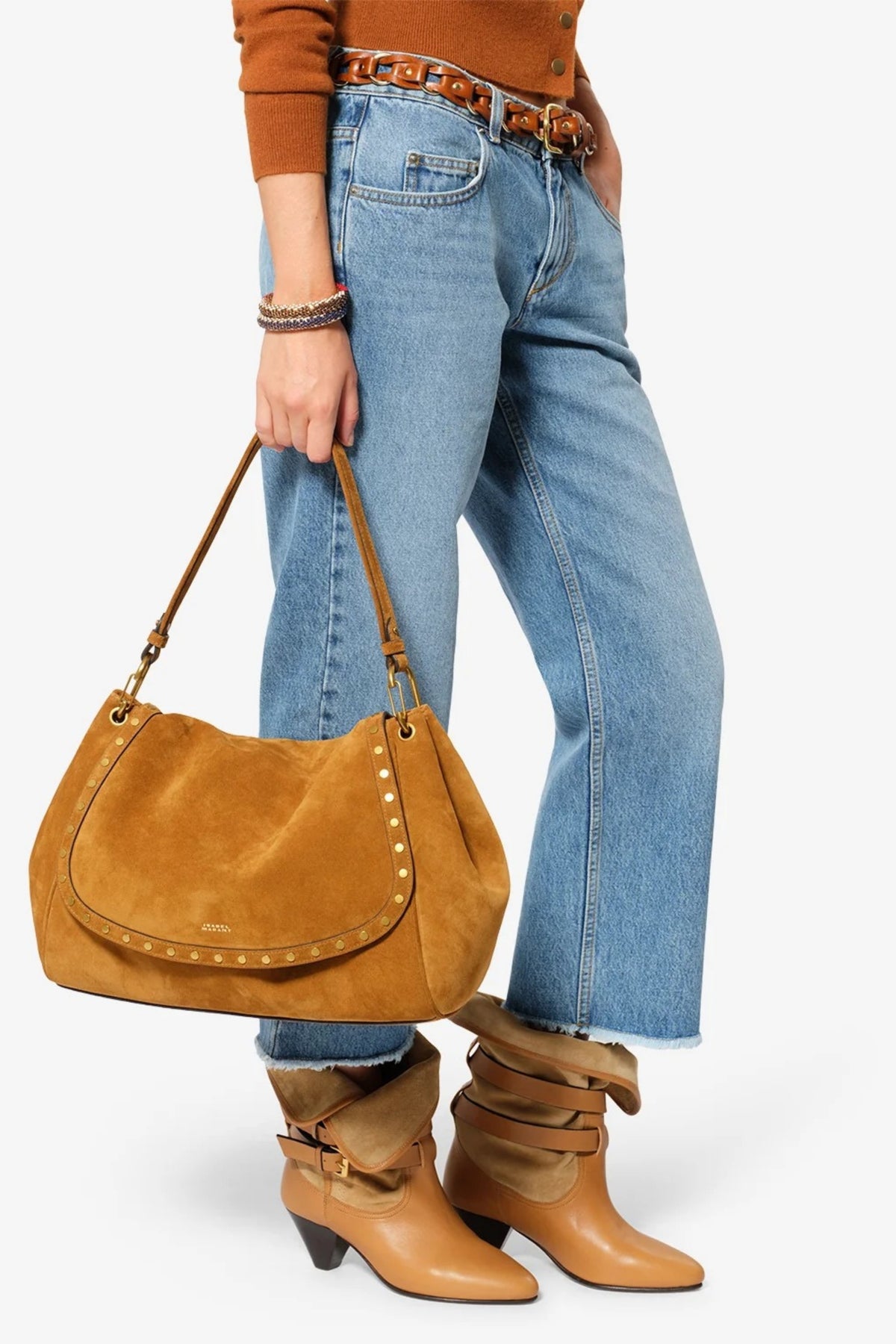 Tasche Chany XL in Cognac Isabel Marant