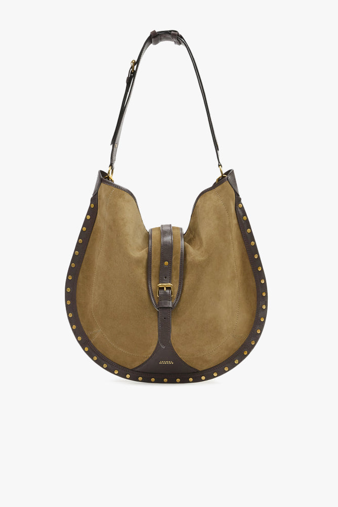 Oskan Hobo Soft Bag in Taupe by Isabel Marant - Anita Hass
