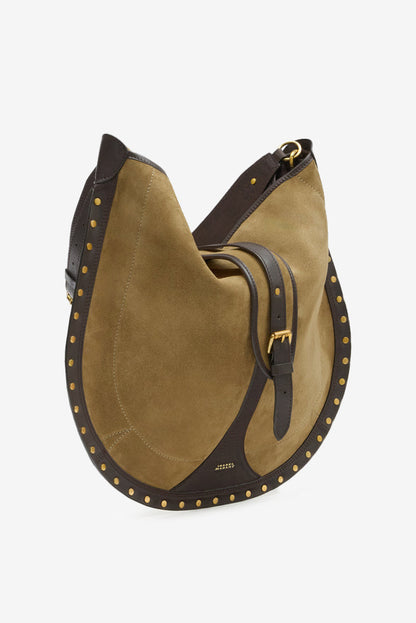 Oskan Hobo Soft Bag in Taupe by Isabel Marant - Anita Hass