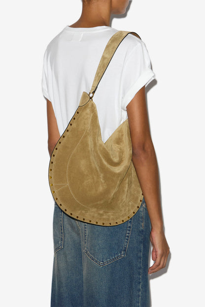 Tasche Oskan Hobo Soft in Taupe Isabel Marant