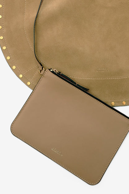 Tasche Oskan Hobo Soft in Taupe Isabel Marant