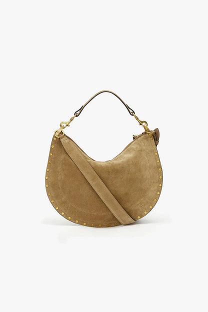 Tasche Oskan Soft Zip in Taupe Isabel Marant