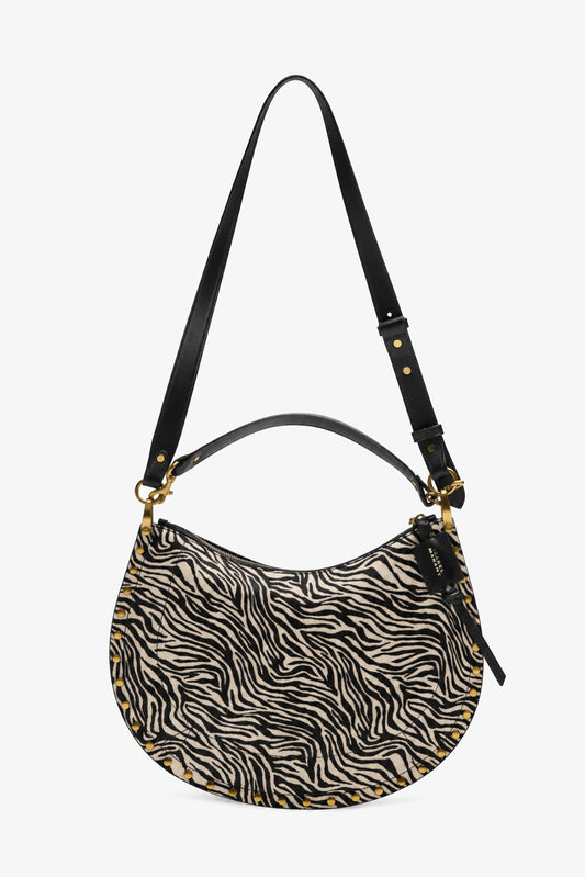 Tasche Oskan Soft Zip in Zebra Isabel Marant