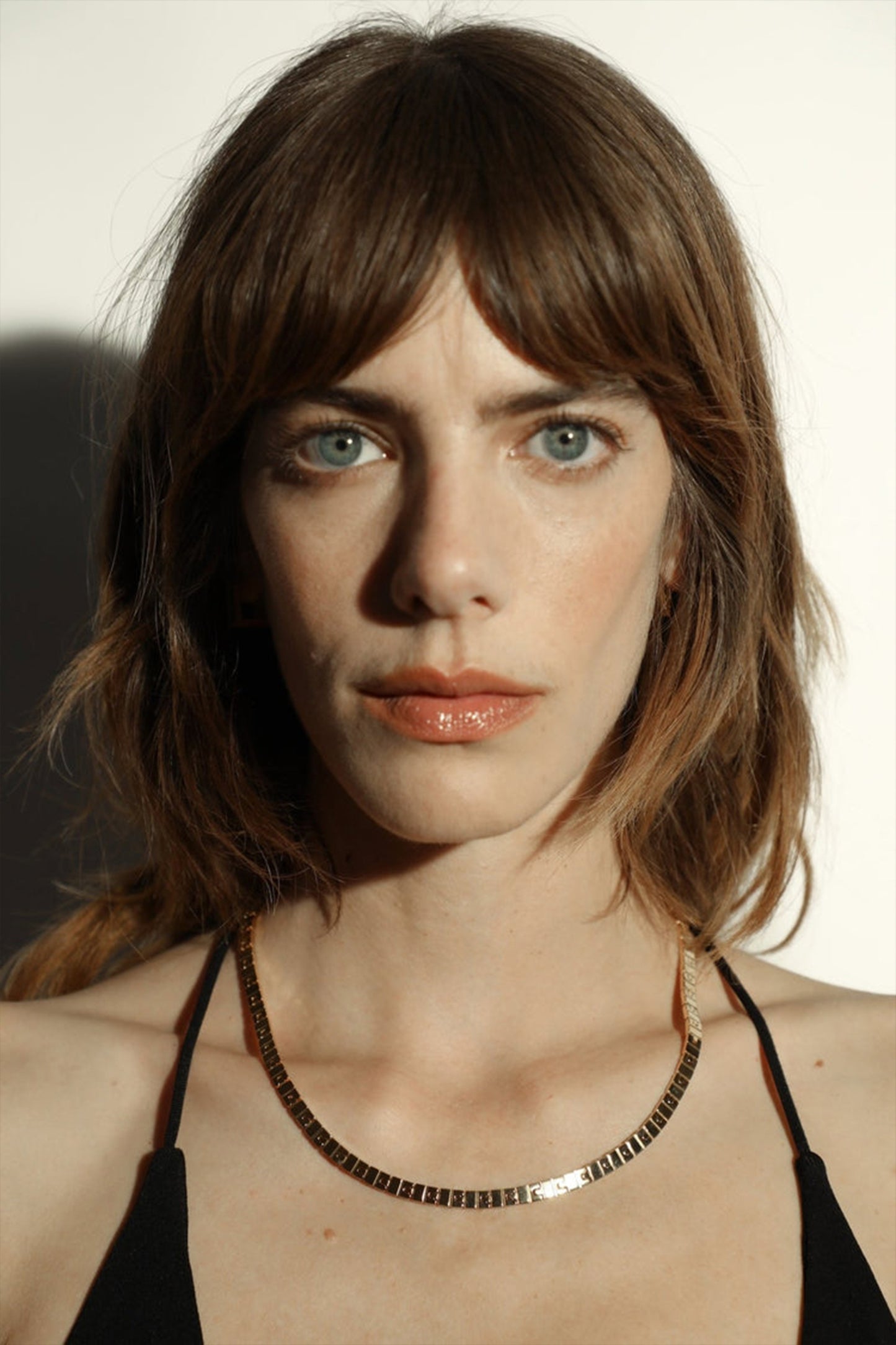 "The New Slot" Necklace by GoldIVI Los Angeles - Anita Hass