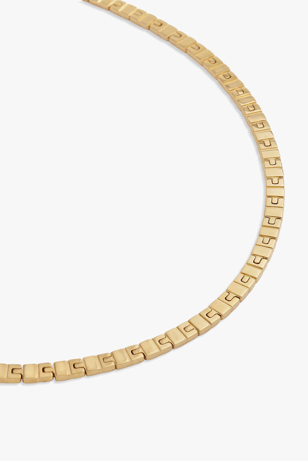 "The New Slot" Necklace by GoldIVI Los Angeles - Anita Hass