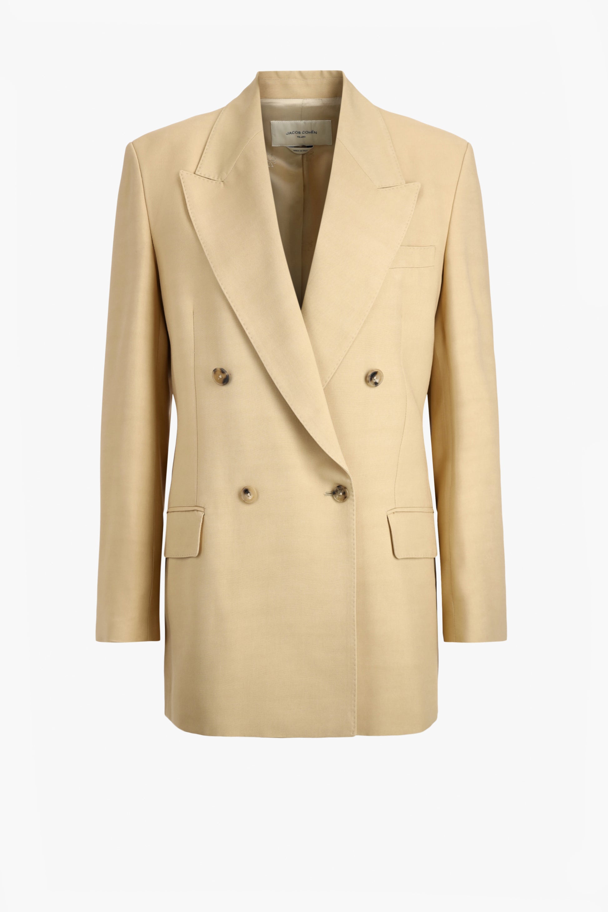 Blazer in Warm Sand Beige Jacob Cohën