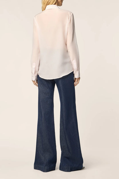Blouse in Pale Rose by Jacob Cohën - Anita Hass