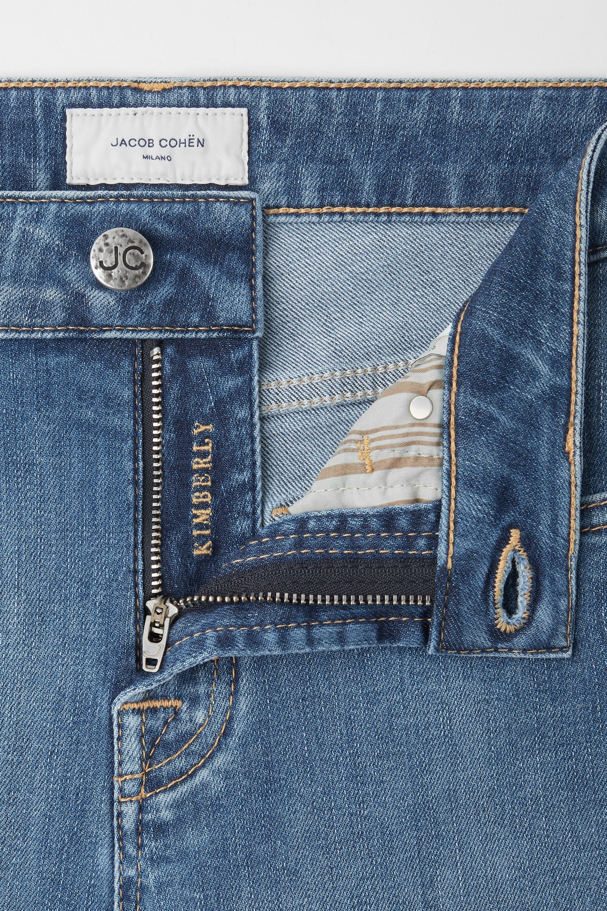Kimberly Jeans in Medium Blue by Jacob Cohën - Anita Hass