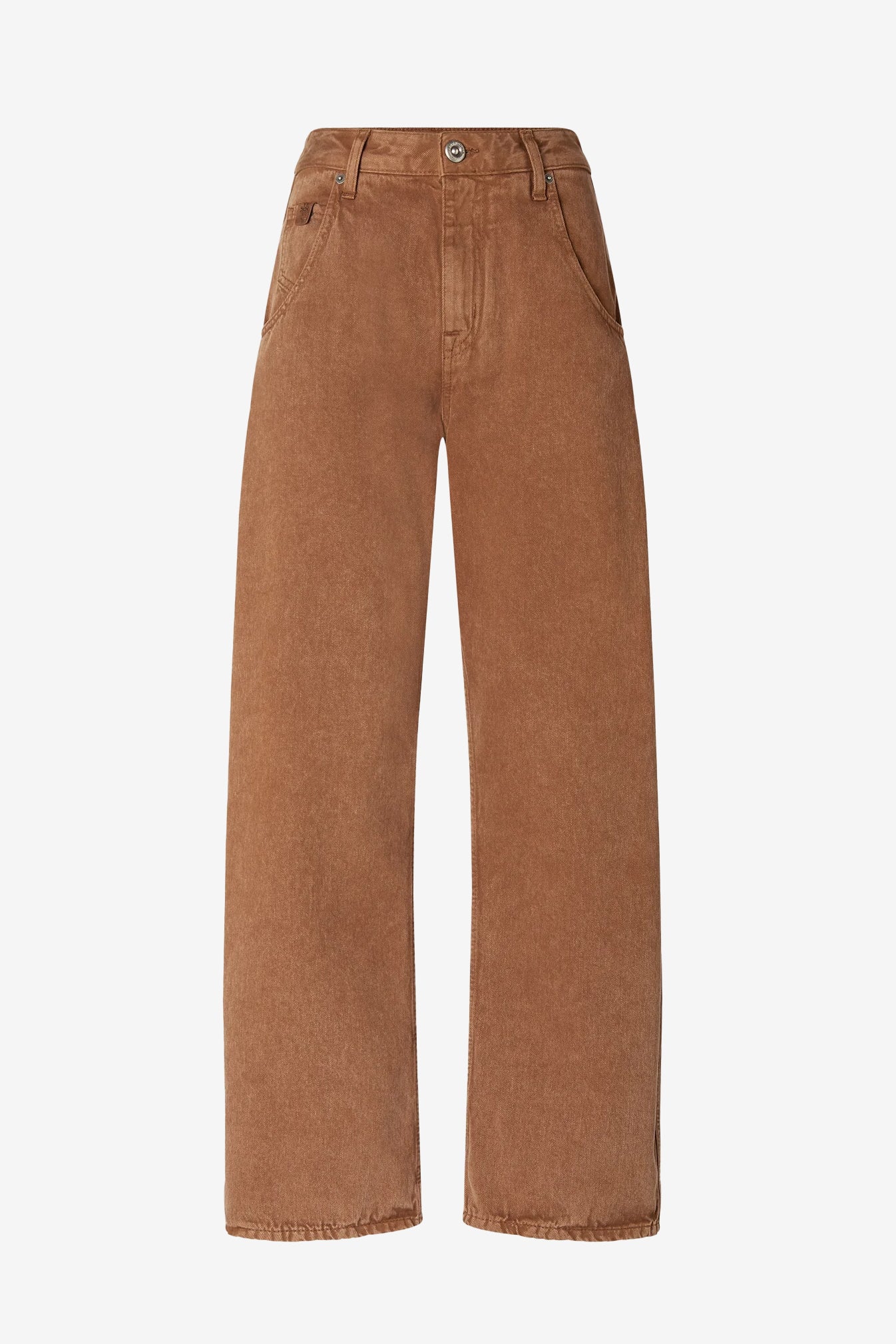 Purple Barrel Jeans in Cocoa Brown by Jacob Cohën - Anita Hass