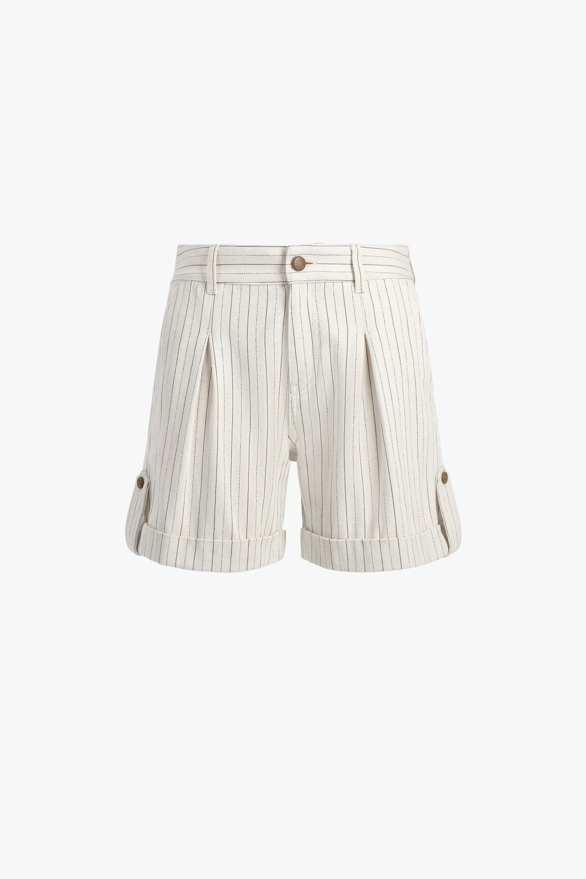 Pantaloncini Jenny in ecru Riga Marrone Jacob Cohën - Anita Hass