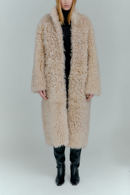 Mantel Jackie Reversible in CreamJadia - Anita Hass