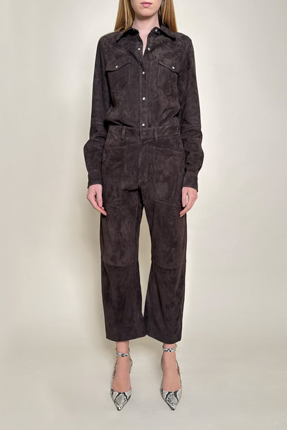 Lederhose Sam in Chocolate SuedeJadia - Anita Hass