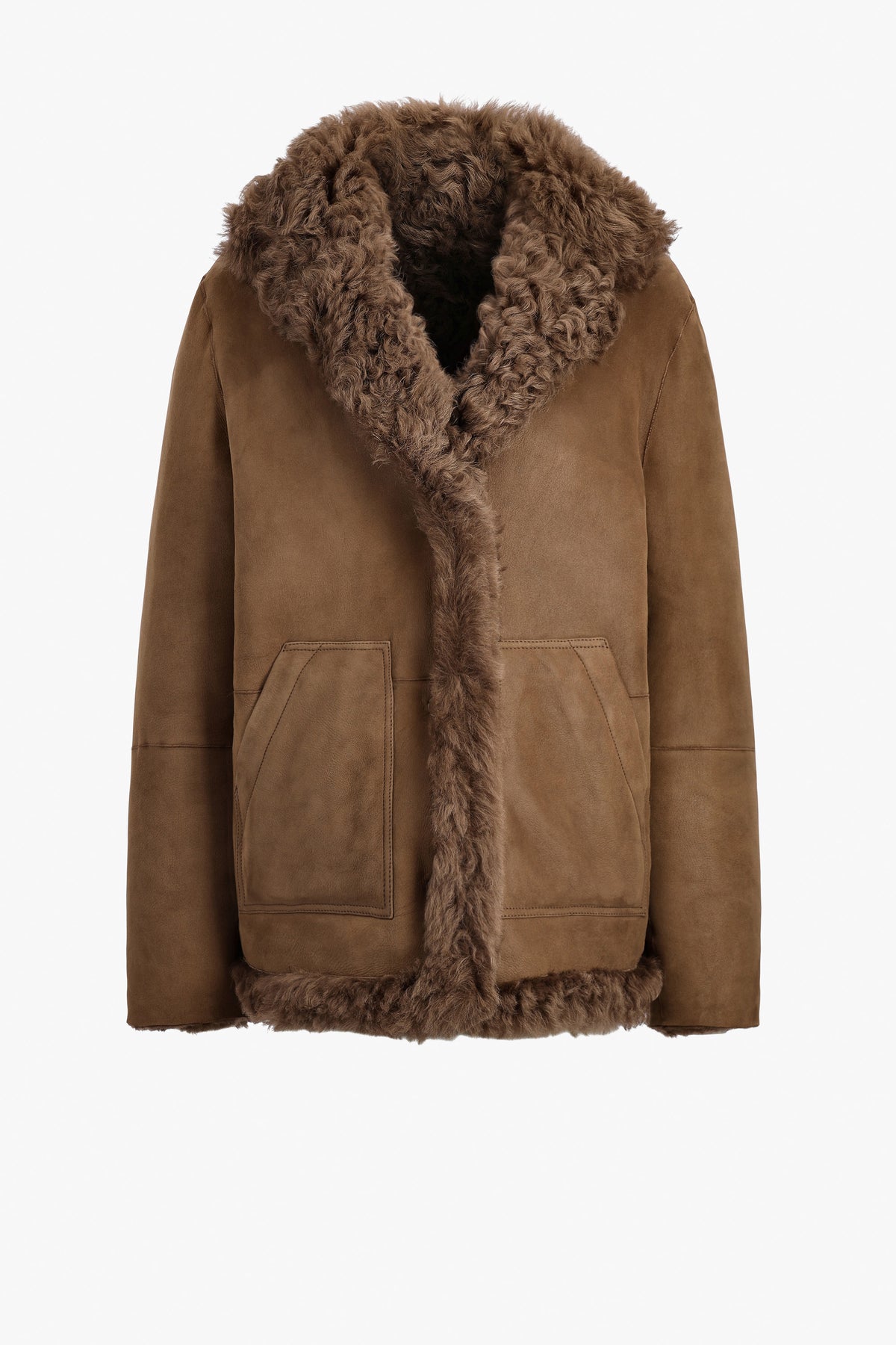 Cleo Reversible Jacket in Tigrado Maron