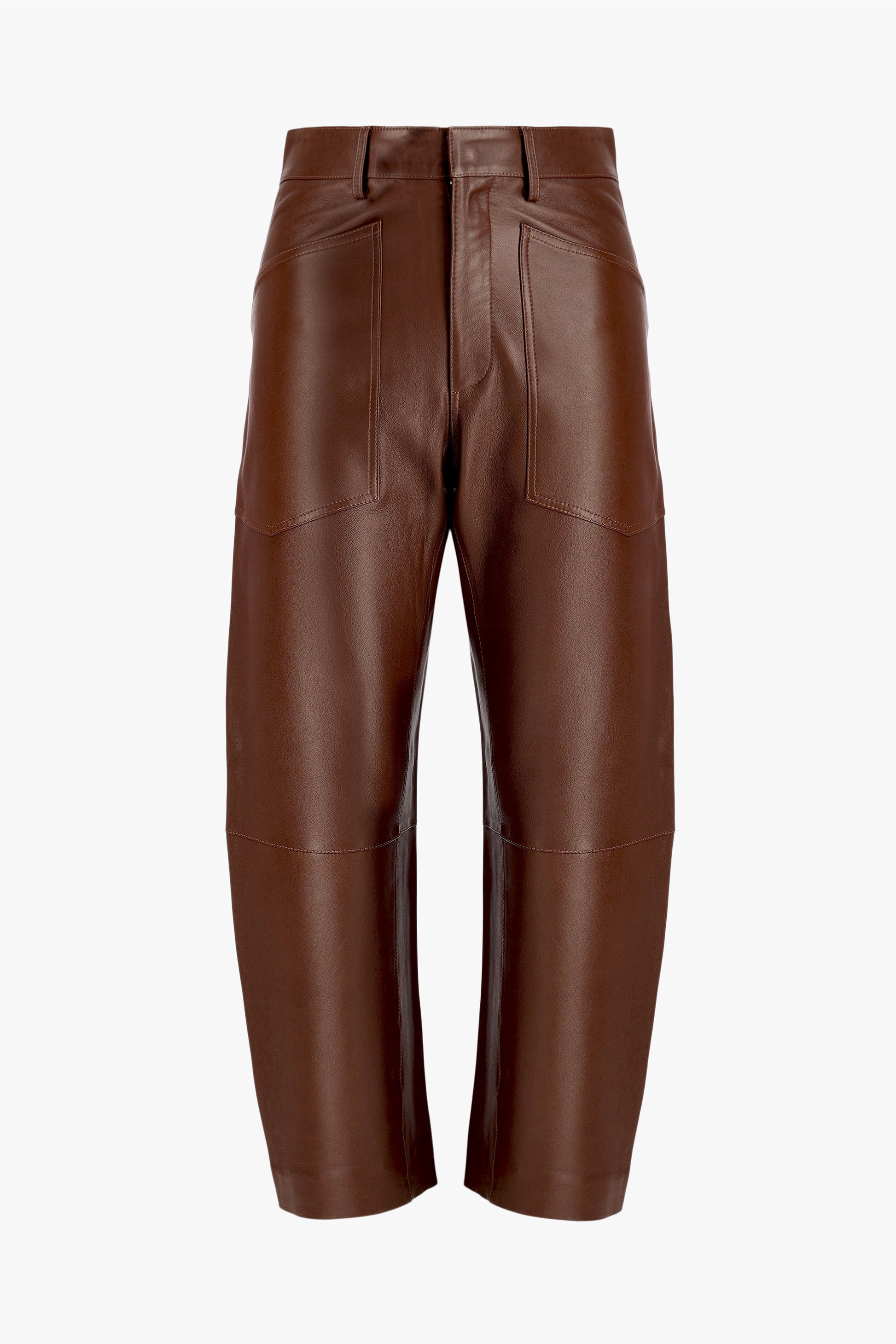 Lederhose Barrel Leg in Chocolate Jadia