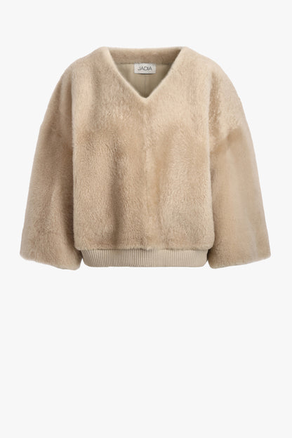 Sweater Claude Lacon in Cream Jadia