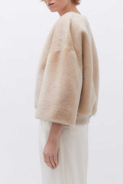 Sweater Claude Lacon in Cream Jadia