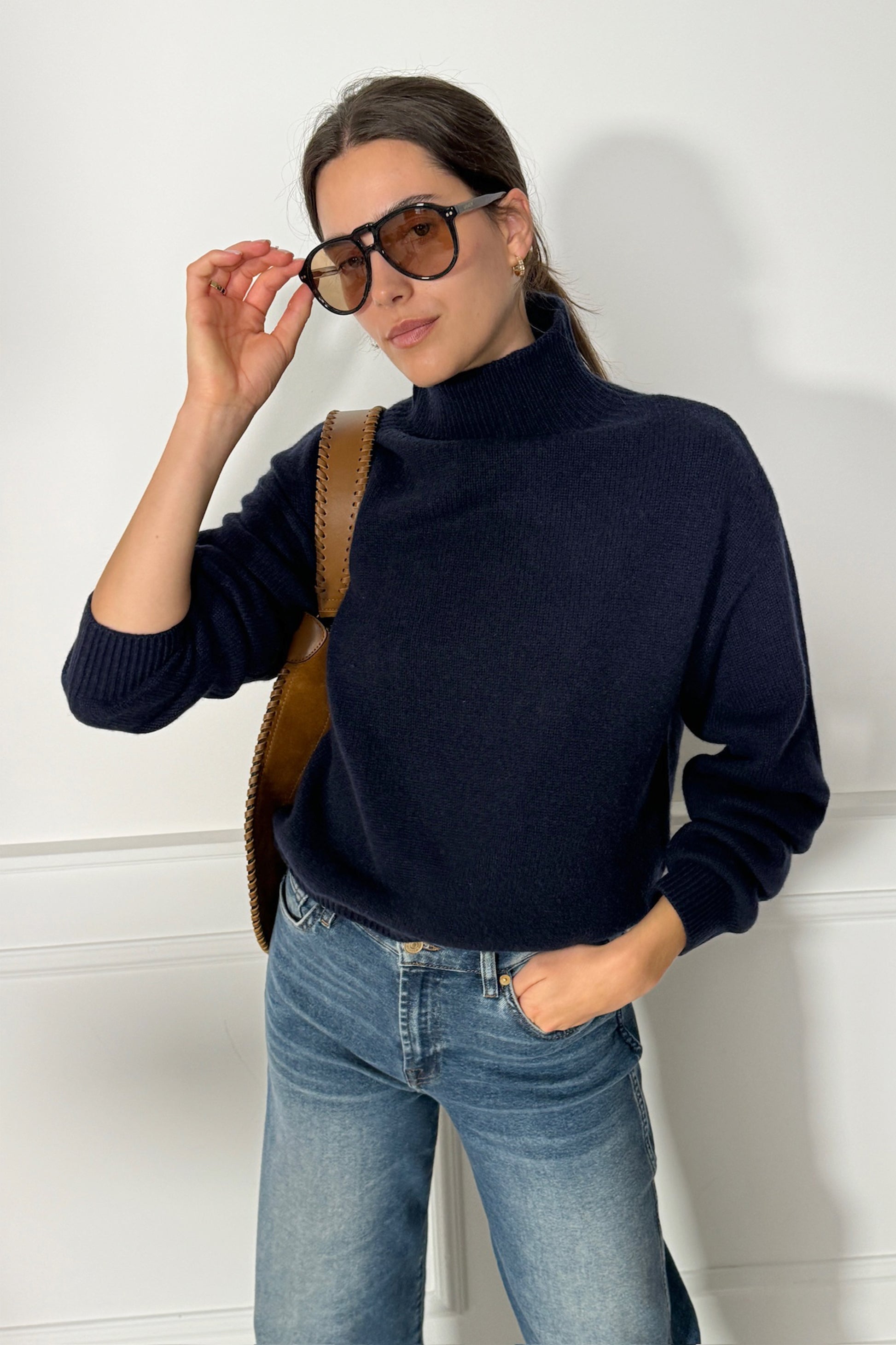 Pullover Jardin in Dark NavyLadneri - Anita Hass