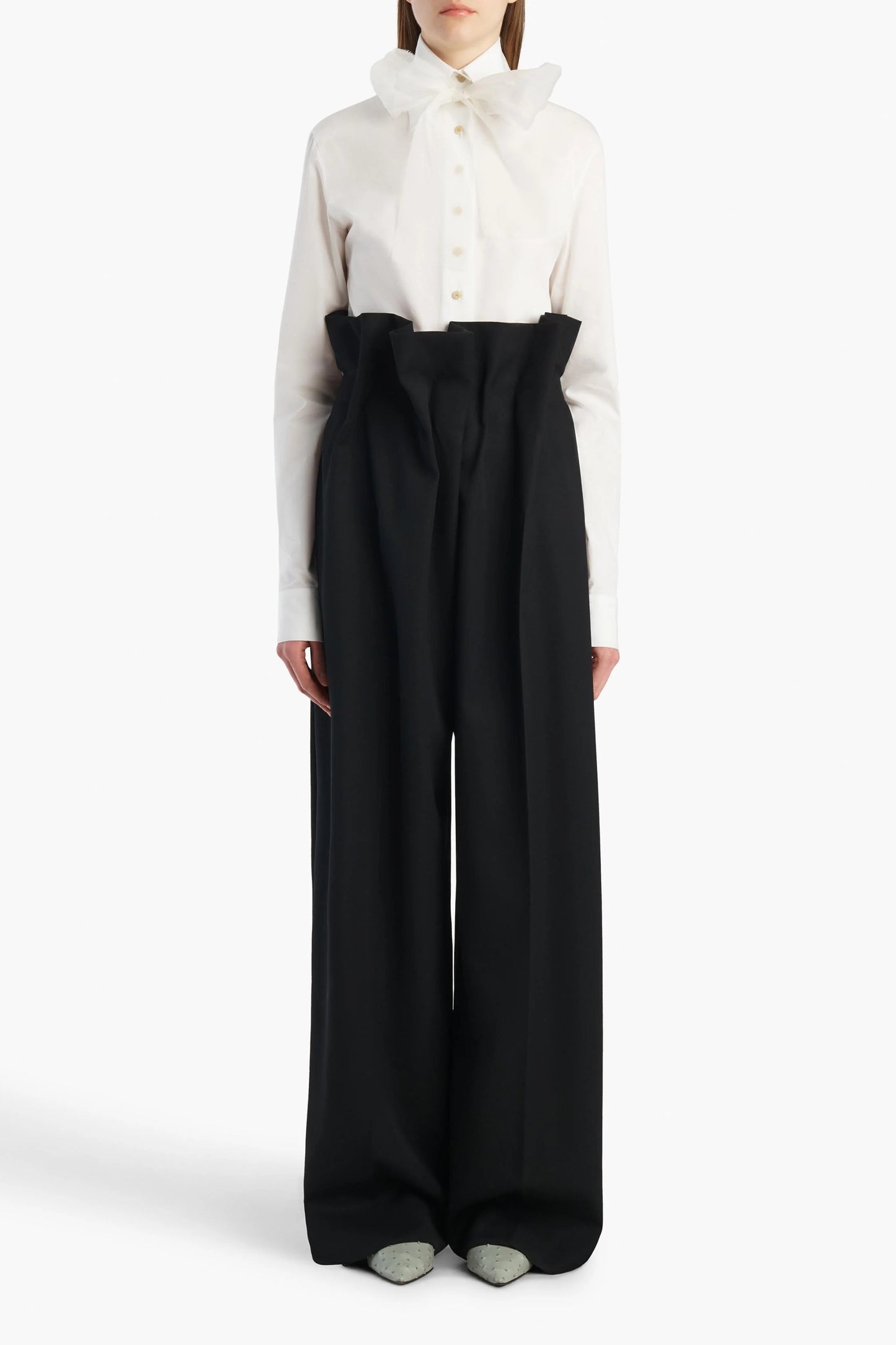 Bluse Ivy in Chalk Khaite
