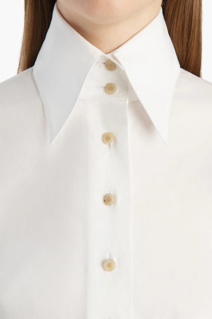 Bluse Ivy in Chalk Khaite