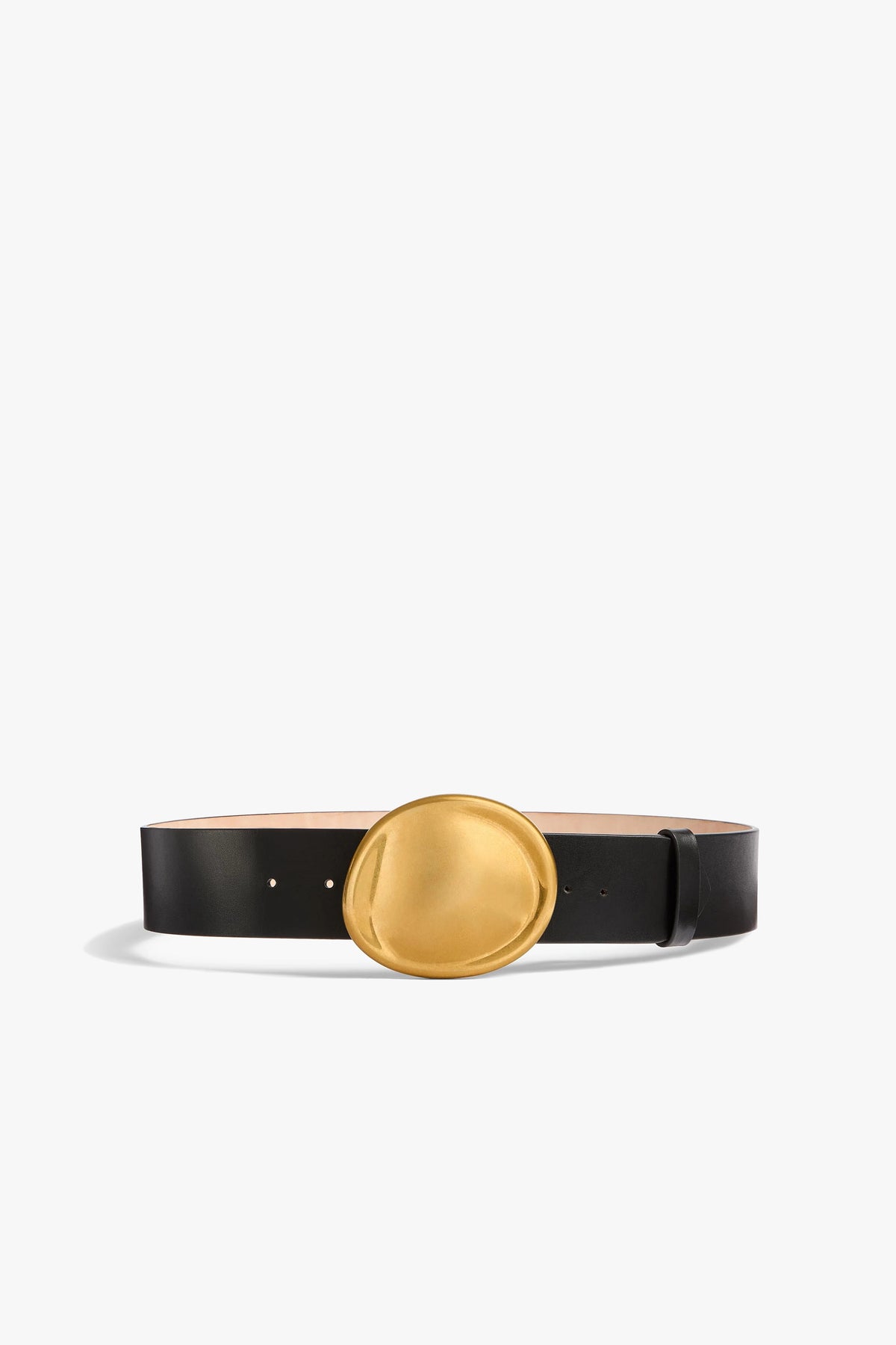 Gürtel Keefe in Schwarz/Antique Gold Khaite