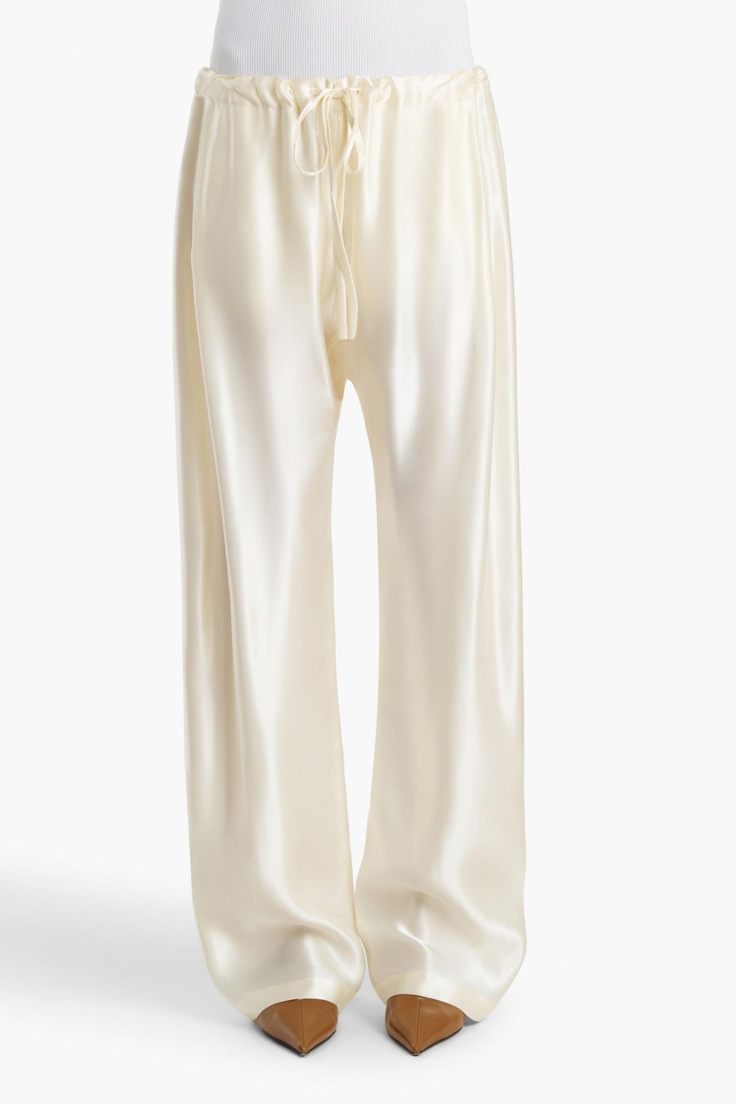 Rohen Pants in CreamKhaite - Anita Hass
