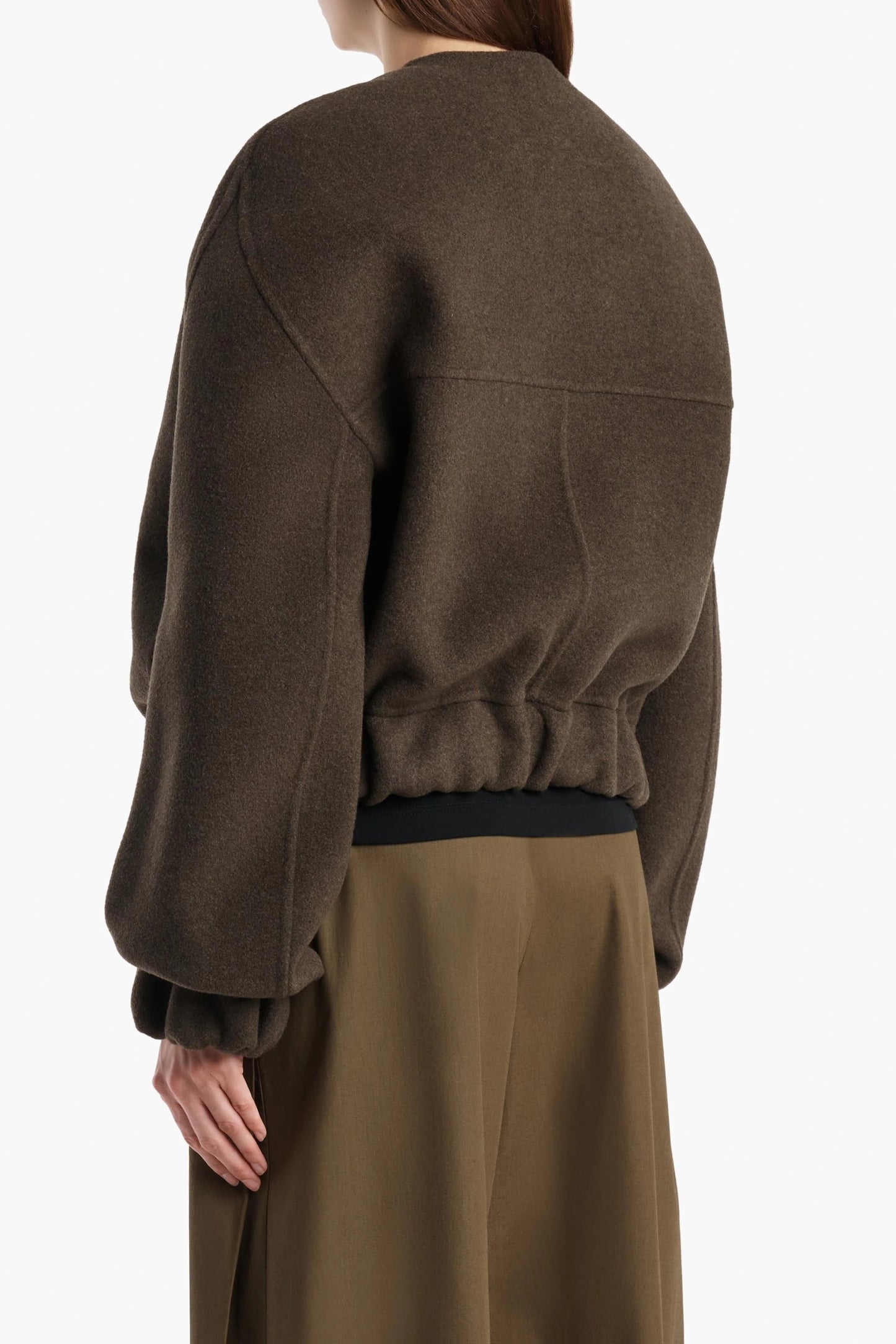 Jacke Cordan in Army Melange Khaite