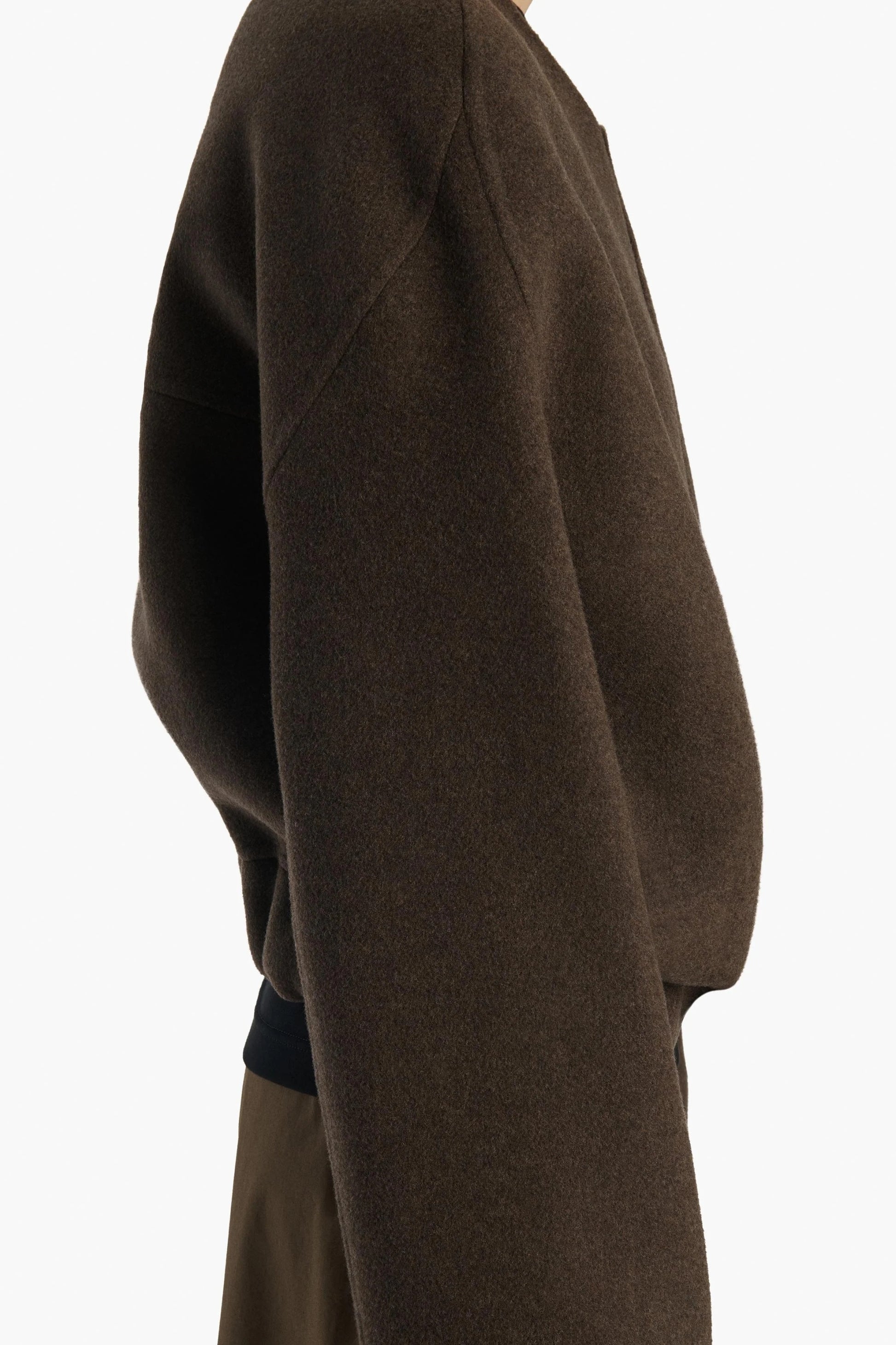 Jacke Cordan in Army Melange Khaite