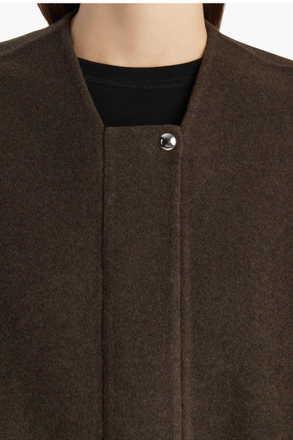 Jacke Cordan in Army Melange Khaite