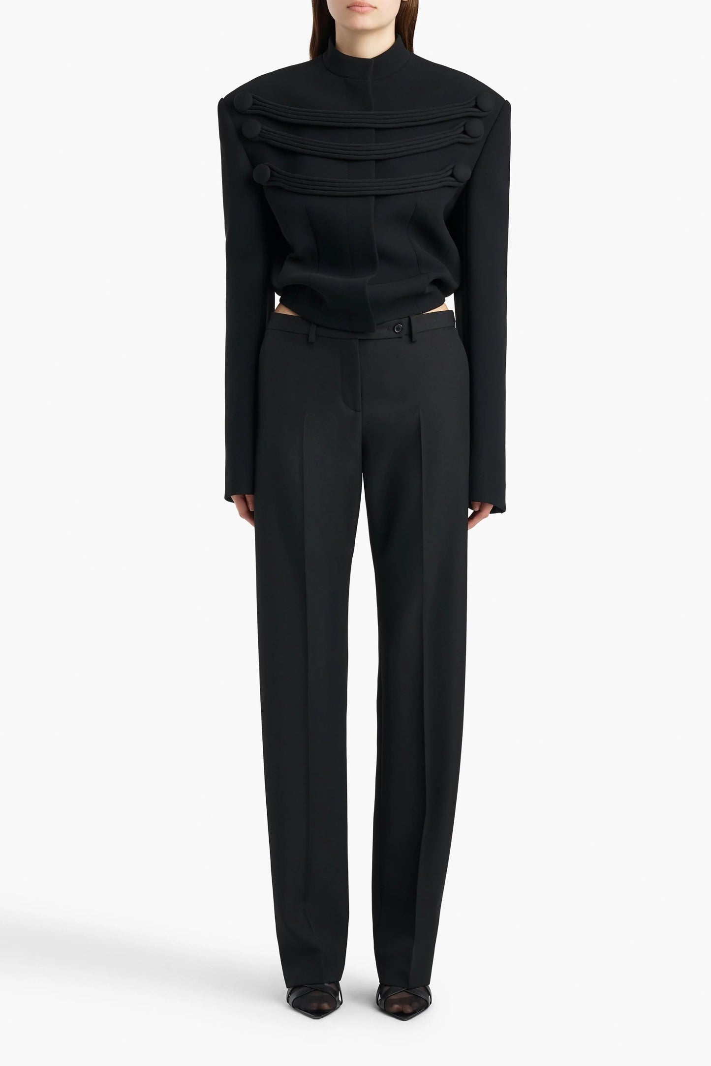Jacke York in Schwarz Khaite